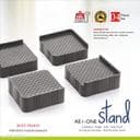  4 Pcs Refrigerator Stand, Washing Machine Stand,Furniture Base Stand,Fridge Stands for Single Door and Double Door